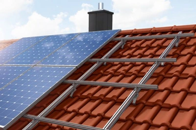 afbeelding montage systeem zonnepanelen